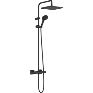 26427670 HG Vernis Shape Showerpipe 240 термостатическая душевая система матовый черный