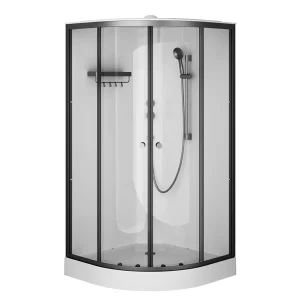 Душевая кабина AM.PM X-Joy 100x100 Черная прозрачная W94C-401-100BT