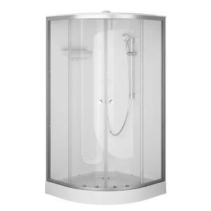 Душевая кабина AM.PM X-Joy 100x100 хромированная прозрачная W94C-401-100MT