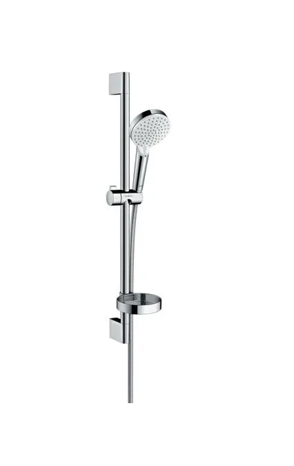 26553400 HG Crometta Vario душевой гарнитур 65 см с мыльницей белый/хром