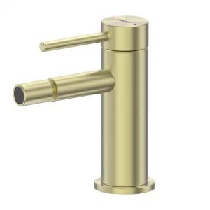 Смеситель для биде ABBER Wasser Kreis 316 золото брашированное AF8124BG