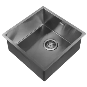 Кухонная мойка из нержавеющей стали ABBER Wasser Kreis 44x44 оружейная сталь AF2195GM
